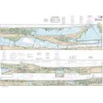 HISTORICAL NOAA Chart 11485: Intracoastal Waterway Tolomato River to Palm Shores