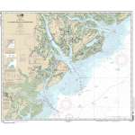 Atlantic Coast NOAA Charts :NOAA Chart 11513: St. Helena Sound to Savannah River