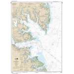 HISTORICAL NOAA Chart 12238: Chesapeake Bay Mobjack Bay and York River Entrance