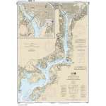 HISTORICAL NOAA Chart 12289: Potomac River Mattawoman Creek to Georgetown;Washington Harbor