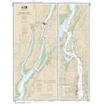 HISTORICAL NOAA Chart 13298: Kennebec River Bath to Courthouse Point