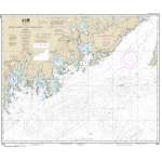 HISTORICAL NOAA Chart 13325: Quoddy Narrows to Petit Manan lsland