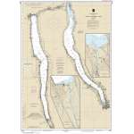 HISTORICAL NOAA Chart 14791: Cayuga and Seneca Lakes;Watkins Glen;Ithaca