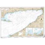 HISTORICAL NOAA Chart 14838: Buffalo to Erie;Dunkirk;Barcelone Harbor