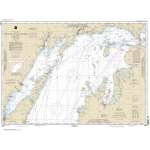 HISTORICAL NOAA Chart 14902: North end of Lake Michigan: including Green Bay