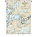 HISTORICAL NOAA Chart 14987: Basswood Lake: Eastern Part