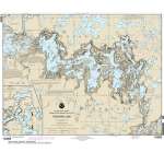 HISTORICAL NOAA Chart 14989: Crooked Lake