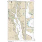NOAA Chart 17317: Lynn Canal-Point Sherman to Skagway