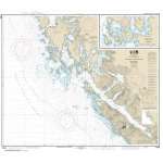 HISTORICAL NOAA Chart 17322: Khaz Bay: Chichagof Island Elbow Passage