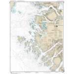 HISTORICAL NOAA Chart 17326: Crawfish Inlet to Sitka: Baranof I.;Sawmill Cove