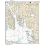 HISTORICAL NOAA Chart 17420: Hecate Strait to Etolin Island: including Behm and Portland Canals