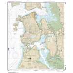 HISTORICAL NOAA Chart 18427: Anacortes to Skagit Bay