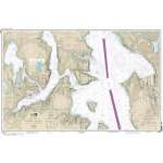 HISTORICAL NOAA Chart 18449: Puget Sound-Seattle to Bremerton