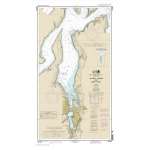 HISTORICAL NOAA Chart 18456: Olympia Harbor and Budd Inlet