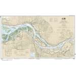 HISTORICAL NOAA Chart 18523: Columbia River Harrington Point to Crims Island