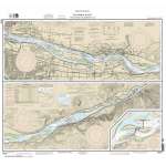 HISTORICAL NOAA Chart 18531: Columbia River Vancouver to Bonneville; Bonneville Dam