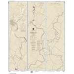 HISTORICAL NOAA Chart 18667: Sacramento River Fourmile Bend To Colusa