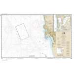 HISTORICAL NOAA Chart 18765: Approaches to San Diego Bay;Mission Bay