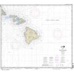 HISTORICAL NOAA Chart 19010: Hawai'ian Islands southern part
