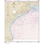 HISTORICAL NOAA Chart 1117A: Galveston to Rio Grande (Oil and Gas Leasing Areas)