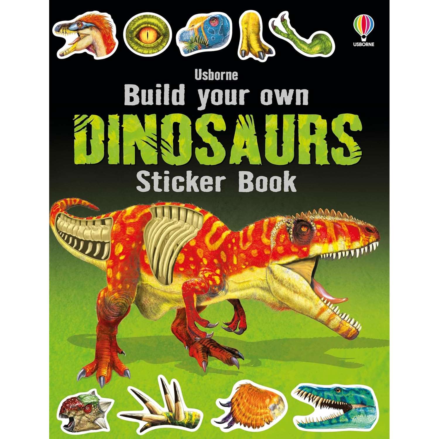 Build Your Own Dinosaurs Sticker Book Book Paracay