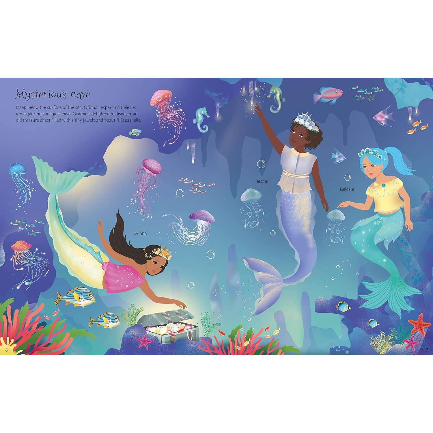 sticker dolly dressing mermaid kingdom Sticker Dolly Dressing Mermaid Kingdom
