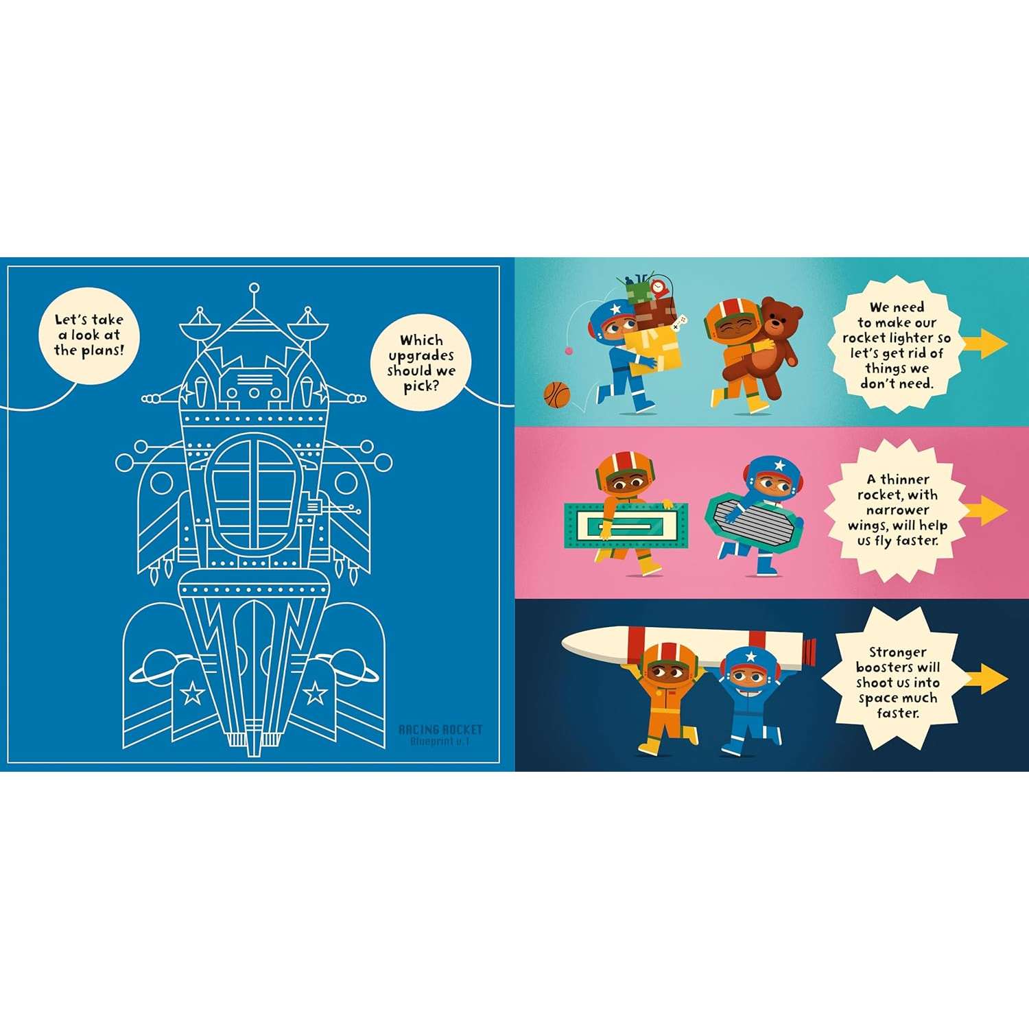 Flip, Flap, Build: Rockets - Book - Paracay