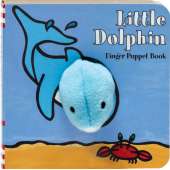 Kids Books about Fish & Sea Life :Little Dolphin: Finger Puppet Book