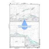 Region 2 - Central, South America :Waterproof NGA Chart 28150: Cabo Farallones to Tela