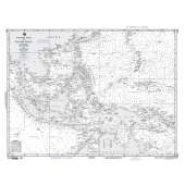 NGA Chart 524: Pacific Ocean: Western Part Incl Phillipines