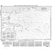 NGA Chart 56: Great Circle Sailing Chart of N. Pacific Ocean