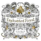 Enchanted Forest: An Inky Quest & Coloring Book