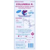 Fish-n-Map: Columbia River, Lower:  Bonneville Dam to the Pacific Ocean