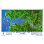 Pacific Northwest / Pacific Coast :Mouth of the Columbia River Placemat
