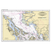 Placemat of Canadian Gulf Islands