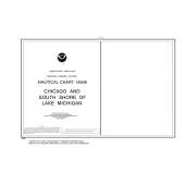 HISTORICAL NOAA Chart 14926: CHICAGO and SOUTH SHORE OF LAKE MICHIGAN  (32 PAGE BOOKLET)