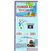 Florida and Southeastern USA Travel & Recreation :Florida Keys Dive & Guide Map