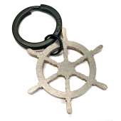 Ships Wheel KEYCHAIN