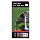 Oregon Nature Set: Field Guides to Wildlife, Birds, Trees & Wildflowers of Oregon