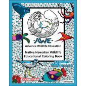 Native Hawaiian Wildlife Educational Coloring Book