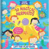 10 Magical Mermaids: A Lift-the-Flap Book