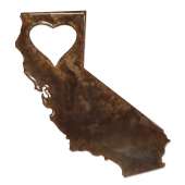 California :California Heart Magnet