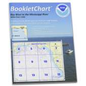 Gulf Coast Charts :NOAA Booklet Chart 11006: Key West to Mississippi River