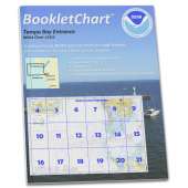 NOAA BookletChart 11415: Tampa Bay Entrance; Manatee River Extension