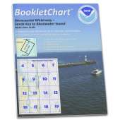 Gulf Coast NOAA Charts :HISTORICAL NOAA BookletChart 11463: Intracoastal Waterway Sands Key to Blackwater Sound