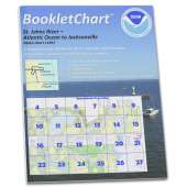HISTORICAL NOAA BookletChart 11491: St. Johns River-Atlantic Ocean to Jacksonville