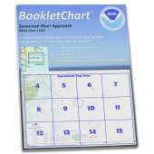 HISTORICAL NOAA Booklet Chart 11505: Savannah River Approach