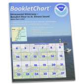 HISTORICAL NOAA BookletChart 11507: Intracoastal Waterway Beaufort River to St. Simons Sound