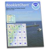 Atlantic Coast NOAA Charts :HISTORICAL NOAA BookletChart 11509: Tybee Island to Doboy Sound