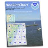 HISTORICAL NOAA BookletChart 11509: Tybee Island to Doboy Sound